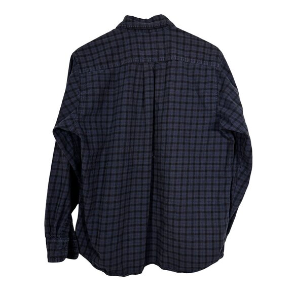 Eddie Bauer Mens Heritage Plaid Long-Sleeve Casual Button-Down Shirt Size Large - Picture 3 of 6